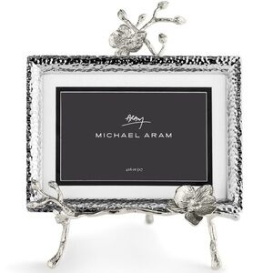 Michael Aram white orchid, easel frame 11184